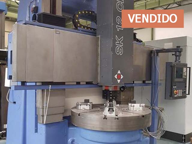 #04872 Torno vertical TOS SK 12 CNC-2016-SIEMENS SINUMERIK 840 Dsl