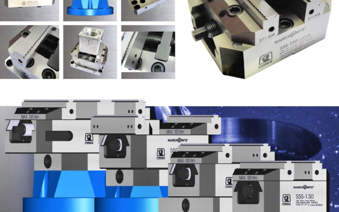 #05723 – Prensas autocentrantes NAREX para la maquinária CNC – precios competitivos – hecho en la República Checa por NAREX – productor de herramientas con decadas de experiencia y confiabilidad