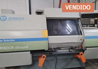 #0898 Rectificadora cilindrica Junker Grindor Allround CNC – video ▶️ – vendido Republica Checa