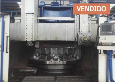 #05215 Torno vertical TOS SKJ20a CNC SINUMERIC 840D – 4 ejes – aňo 2007 – vendido a India