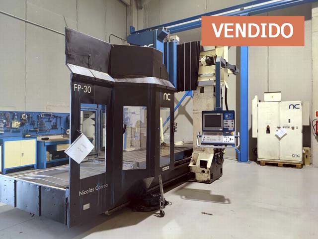 #05812 Fresadora portal CORREA FP30/30 – CNC HEIDENHAIN 426