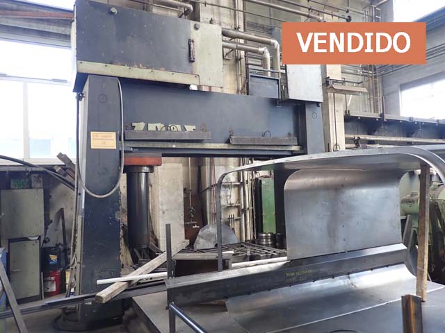 #05279 Prensa alisadora ZDAS CDN400B – video ▶️ – vendido a Rumania