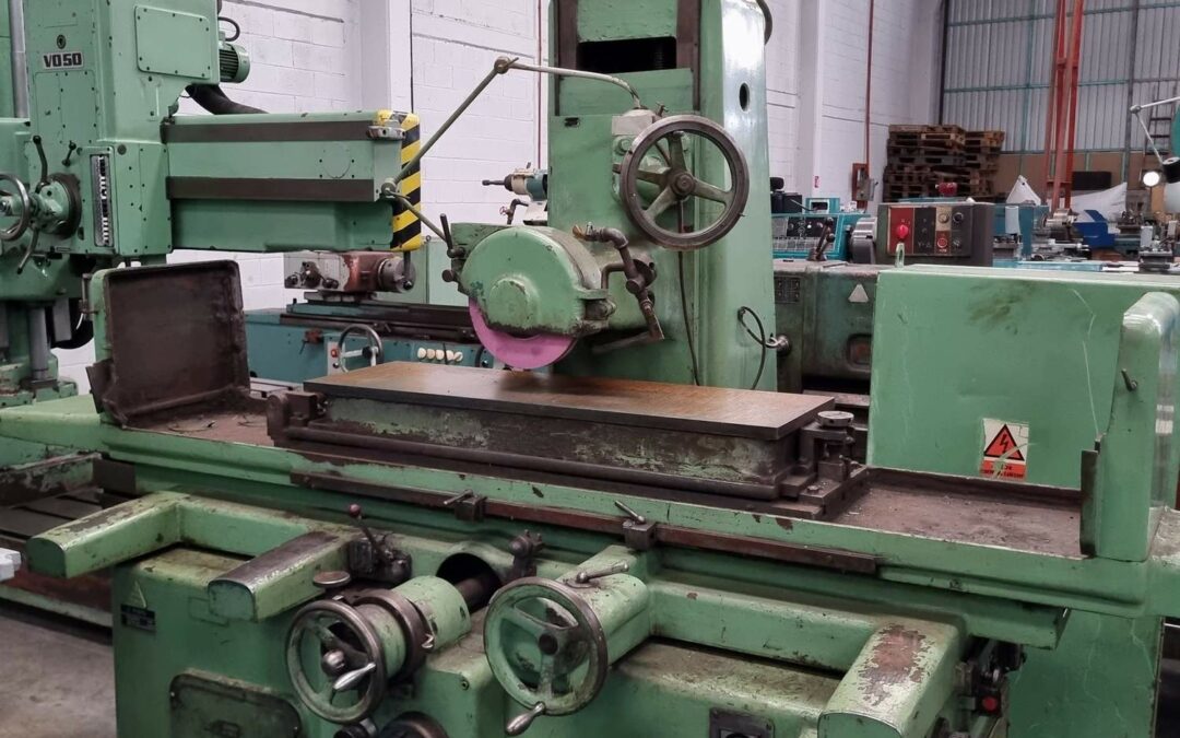 #0960 Rectificadora de superficies planas TOS BPH300/1000 – video ▶️