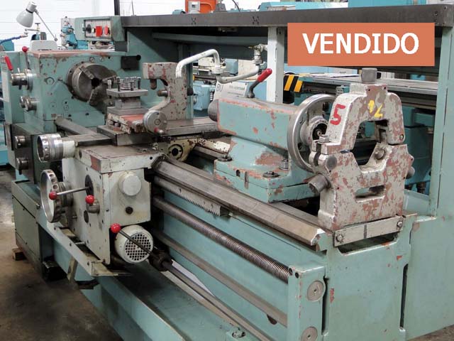 #0995 Torno paralelo TOS SUI40/1500 – video ▶️