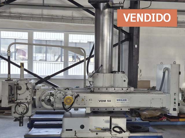 #06205 Taladro radial WEILER VOM50 – aňo 2009 – vendido Chile