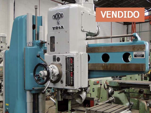 #0987 Taladro radial MAS VR4A – video ▶️