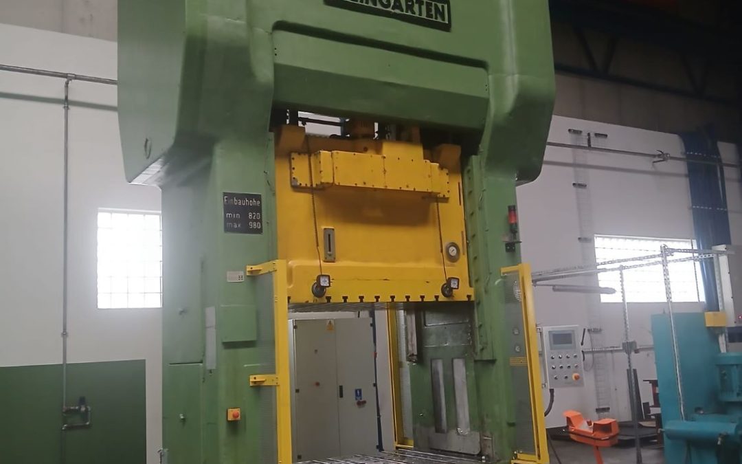 #06325.13 Prensa mecanica Weingarten OK400.21.45 – modernizacion 2023 – video ▶️