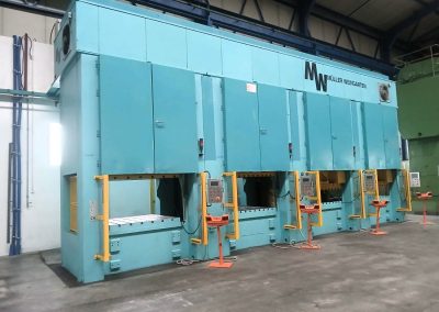 #06325.24-27 Linea de prensas hidraulicas 4 x Muller Weingartner – modernizacion 2020