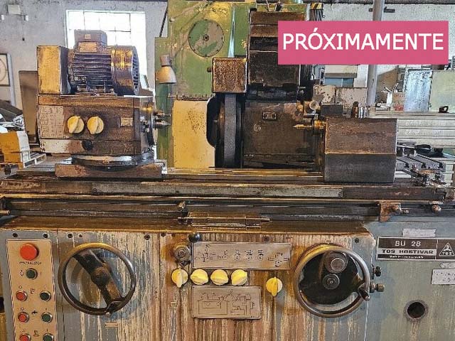 #01007 Rectificadora cilindrica TOS BU28/630 – video ▶️