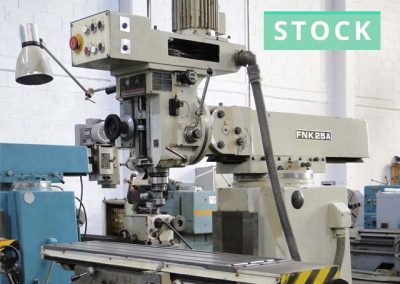 #01009 – Fresadora herramental TOS FNK25A  – video ▶️