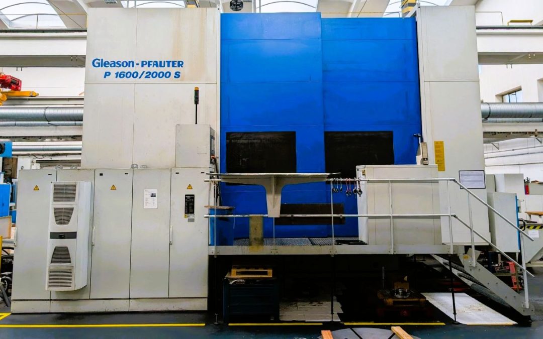 #06436 Talladora de engranes Gleason – PFAUTER CNC P1600/2000 S – Sistema de control CNC SIEMENS SINUMERIK 840D con 5 ejes y 1 husillo. – video ▶️